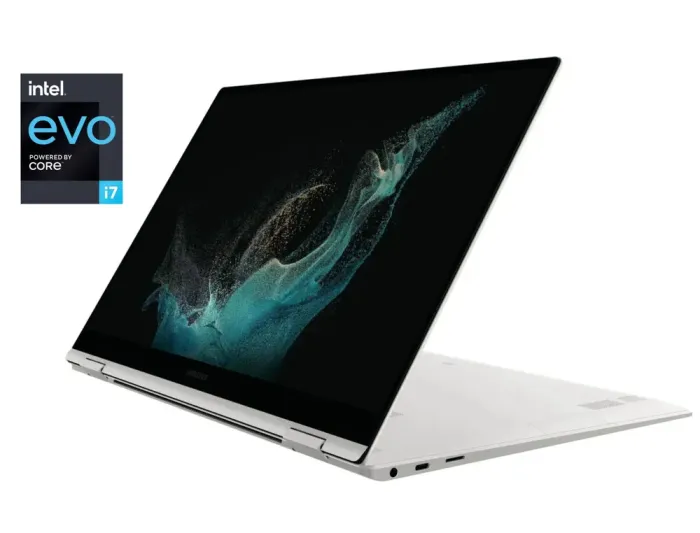 Ультрабук-трансформер Samsung Galaxy Book2 Pro NP950XED-KB2US / 15.6" (1920x1080) OLED / Intel Core i7-1260P (12 (16) ядер по 2.1 - 4.7 GHz) / 16 GB DDR4 / 1000 GB SSD / Intel Iris Xe Graphics / WebCam / Win 11 б/в - зображення 1