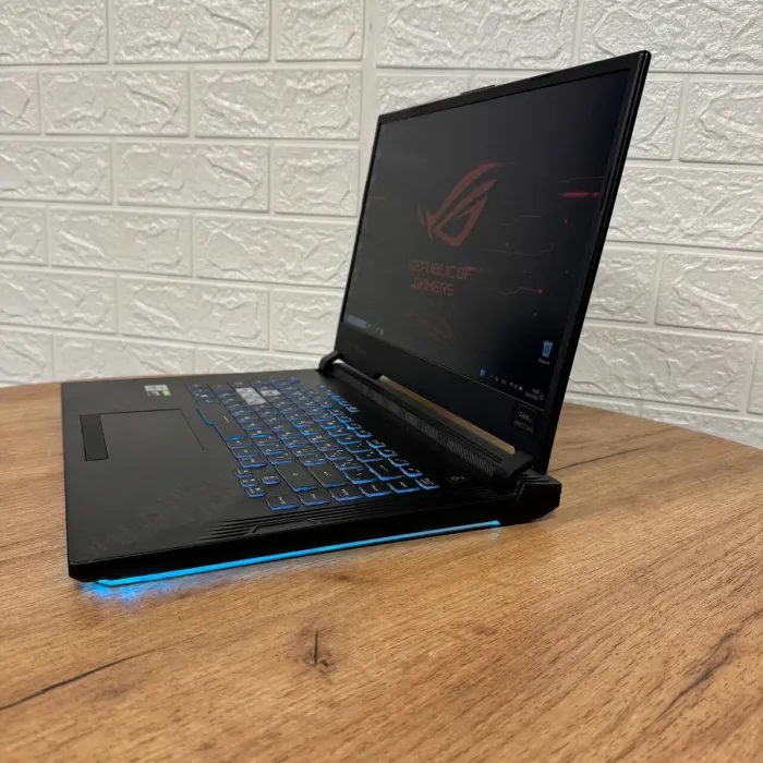 Ігровий ноутбук Б-клас Asus Rog Strix G512LI / 15.6" (1920x1080) IPS / Intel Core i5-10300H (4 (8) ядра по 2.5 - 4.5 GHz) / 8 GB DDR4 / 512 GB SSD / nVidia GeForce GTX 1650 Ti, 4 GB GDDR6, 128-bit б/в - зображення 5