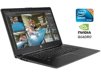 Мобільна робоча станція Б-клас HP Zbook 15 G3 / 15.6" (1920x1080) TN / Intel Xeon E3-1505M v5 (4 (8) ядра по 2.8 - 3.7 GHz) / 16 GB DDR4 / 256 GB SSD / nVidia Quadro M1000M, 2 GB GDDR5, 128-bit / WebCam б/в