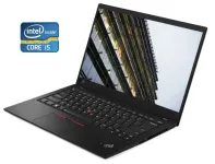 Ультрабук Б-клас Lenovo ThinkPad X1 Carbon Gen 1 / 14" (1600x900) TN / Intel Core i5-3317U (2 (4) ядра по 1.7 - 2.6 GHz) / 4 GB DDR3 / 128 GB SSD / Intel HD Graphics 4000 / WebCam / Win 10 Pro б/в