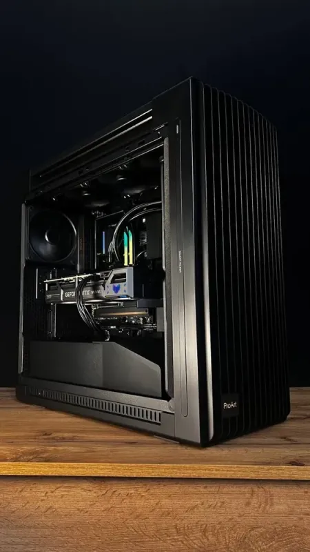 Збірка на замовлення: ігровий ПК Asus ProArt PA602 Black Tower / AMD Ryzen 9 9950X3D (16 (32) ядер по 4,3 - 5,7 ГГц) / 96 ГБ DDR5 / 2000 ГБ SSD M.2 + 4000 ГБ HDD / nVidia GeForce RTX 5070 Ti, 16 ГБ GDDR7, 256-bit / 1000 Вт - зображення 4