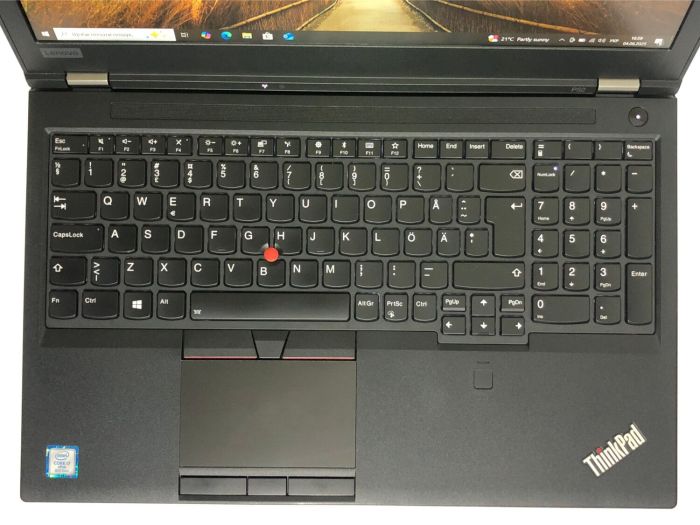 Мобільна робоча станція Б-клас Lenovo ThinkPad P52 / 15.6" (1920x1080) IPS / Intel Core i7-8850H (6 (12) ядер по 2.6 - 4.3 GHz) / 32 GB DDR4 / 512 GB SSD NVMe / nVidia Quadro P3200 Max-Q, 6 GB GDDR5, 192-bit / WebCam б/в - зображення 9
