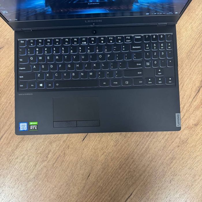 Ігровий ноутбук Lenovo Legion Y540-15IRH / 15.6" (1920x1080) IPS / Intel Core i5-9300H (4 (8) ядра по 2.4 - 4.1 GHz) / 16 GB DDR4 / 512 GB SSD NVMe / nVidia GeForce RTX 2060, 6 GB GDDR6, 192-bit / WebCam б/в - зображення 7