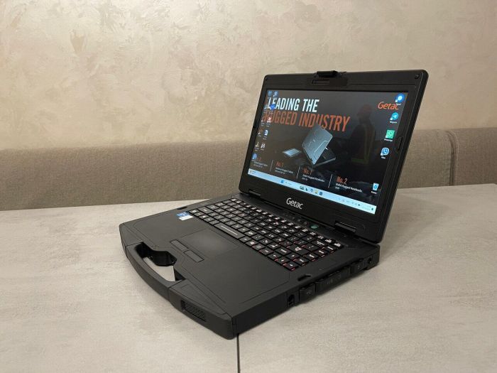 Захищений ноутбук Getac S410 G4 / 14" (1920x1080) IPS Touch / Intel Core i5-1145G7 (4 (8) ядра по 4.4 GHz) / 32 GB DDR4 / 512 GB SSD M.2 / Intel Iris Xe Graphics / WebCam / Без стилуса б/в - зображення 5