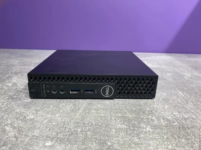 Неттоп Dell OptiPlex 3060 USFF / Intel Core i3-8100T (4 ядра по 3.1 GHz) / 16 GB DDR4 / 240 GB SSD / Intel UHD Graphics 630 / 65W б/в - зображення 2