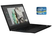 Ноутбук Б-клас Lenovo ThinkPad E590 / 15.6" (1920x1080) IPS / Intel Core i5-8265U (4 (8) ядра по 1.6 - 3.9 GHz) / 16 GB DDR4 / 256 GB SSD M.2 / Intel UHD Graphics 620 / WebCam / Win 10 Pro б/в