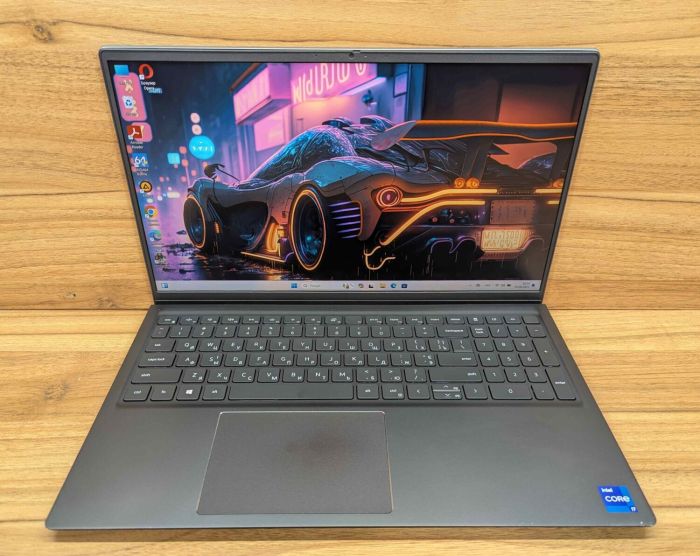 Ультрабук Б-клас Dell Vostro 15 5510 / 15.6" (1920x1080) IPS / Intel Core i7-11370H (4 (8) ядра по 3.0 - 4.8 GHz) / 16 GB DDR4 / 512 GB SSD / Intel Iris Xe Graphics / WebCam / TouchID / Windows 11 б/в - зображення 2