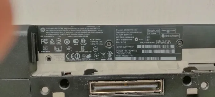 Ноутбук HP ProBook 6570b / 15.6" (1600x900) TN / Intel Core i5-3230M (2 (4) ядра по 2.6 - 3.2 GHz) / 4 GB DDR3 / 120 GB SSD / Intel HD Graphics 4000 / WebCam / DVD-RW б/в - зображення 8