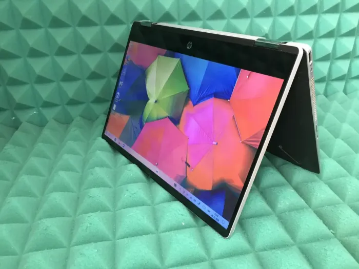 Ноутбук-трансформер Б-клас HP Pavilion x360 Convertible 14m-dh1 / 14" (1366x768) TN Touch / Intel Core i5-10210U (4 (8) ядра по 1.6 - 4.2 GHz) / 8 GB DDR4 / 256 GB SSD M.2 / Intel UHD Graphics / WebCam / HDMI б/в - зображення 2