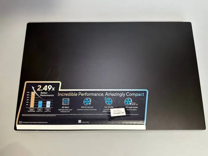 Ультрабук Asus Vivobook 17x k3704v / 17.3" (1920х1080) TN / Intel Core i9-13900H (14 (20) ядер по 4.1 - 5.4 GHz) / 16 GB DDR4 / 1000 GB SSD / Intel Iris Xe Graphics / WebCam б/в - зображення 6