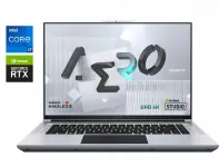 Ігровий ноутбук Gigabyte Aero 16 XE4 / 16" (3840x2400) OLED / Intel Core i7-12700H (14 (20) ядер по 3.5 - 4.7 GHz) / 16 GB DDR4 / 1000 GB SSD / nVidia GeForce RTX 3070 Ti, 8 GB GDDR6, 256-bit / WebCam б/в