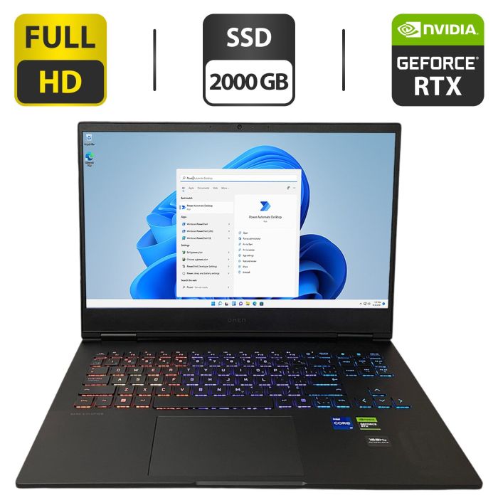 Ігровий ноутбук HP Omen 16 / 16,1" (1920x1080) IPS / Intel Core i7-13620H (10 (16) ядер по 2,4 - 4,9 ГГц) / 32 ГБ DDR4 / 2000 ГБ SSD / nVidia GeForce RTX 4060, 8 ГБ GDDR6, 128-біт / Веб-камера б/в - зображення 1