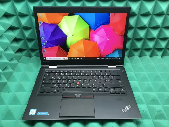 Ультрабук Б-клас Lenovo ThinkPad X1 Carbon (4th Gen) / 14" (1920x1080) IPS / Intel Core i5-6300U (2 (4) ядра по 2.4 - 3.0 GHz) / 8 GB DDR3 / 256 GB SSD M.2 / Intel HD Graphics 520 / WebCam / Fingerprint б/в - зображення 2