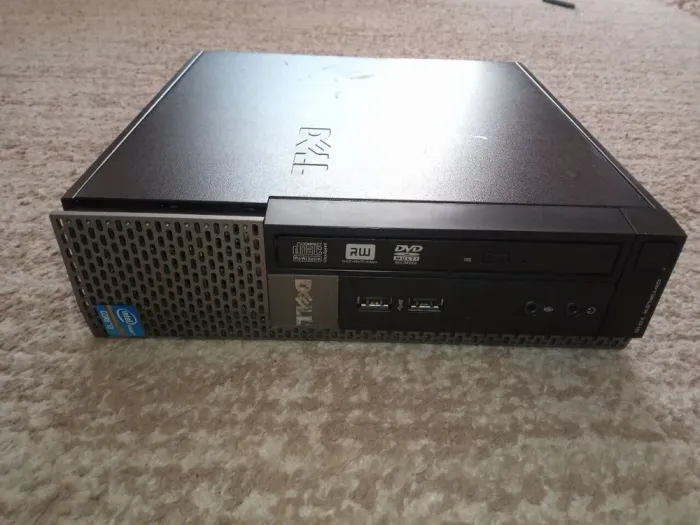 Неттоп Б-клас Dell OptiPlex 7010 USFF / Intel Core i3-3240 (2 (4) ядра по 3.4 GHz) / 4 GB DDR3 / 120 GB SSD / Intel HD Graphics 2500 / DVD-RW б/в - зображення 2