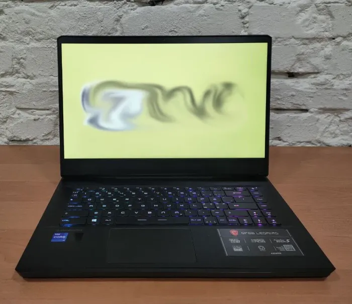 Ігровий ноутбук MSI GP66 Leopard 11UH-091NEU / 15.6" (1920x1080) IPS / Intel Core i7-11800H (8 (16) ядер по 1.9 - 4.6 GHz) / 16 GB DDR4 / 1000 GB SSD / nVidia GeForce RTX 3080, 8 GB GDDR6, 256-bit / WebCam б/в - зображення 2