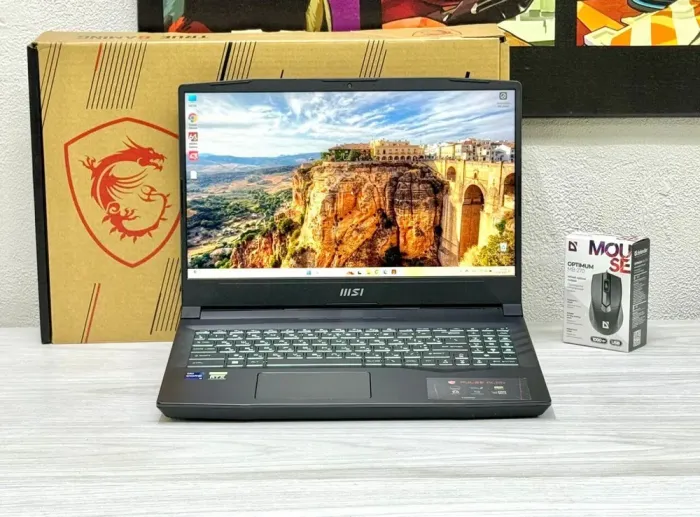 Ігровий ноутбук MSI Pulse GL66 / 15.6" (1920x1080) IPS / Intel Core i7-11800H (8 (16) ядер по 1.9 - 4.6 GHz) / 16 GB DDR4 / 512 GB SSD M.2 / nVidia GeForce RTX 3070, 8 GB GDDR6, 256-bit / WebCam / Win 11 Home б/в - зображення 2