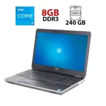 Ноутбук Б клас Dell Latitude E6540 / 15.6" (1366x768) TN / Intel Core i5-4310M (2 (4) ядра по 2.7 - 3.4 GHz) / 8 GB DDR3 / 240 GB SSD / AMD Radeon HD 8790M, 2 GB GDDR5, 128-bit / WebCam б/в