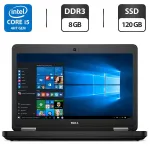 Ноутбук Б-клас Dell Latitude E5540 / 15.6" TN / Core i5-4310U (2(4) ядра по 2-3GHz) / 8GB DDR3 / 120GB SSD / HD Graphics 4400 / WebCam / DVD-ROM / HDMI б/в