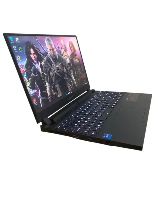 Ігровий ноутбук Gigabyte Aorus 15P / 15.6" (1920x1080) IPS / Intel Core i7-11800H (8 (16) ядер по 2.3 - 4.6 GHz) / 16 GB DDR4 / 1000 GB SSD M.2 / nVidia GeForce RTX 3070, 8 GB GDDR6, 256-bit / WebCam б/в - зображення 3