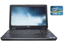 Ноутбук Dell Latitude E6540 / 15.6" (1366x768) TN / Intel Core i5-4200M (2 (4) ядра по 2.5 - 3.1 GHz) / 8 GB DDR3 / 128 GB SSD + 750 GB HDD / Intel HD Graphics 4600 / WebCam б/в
