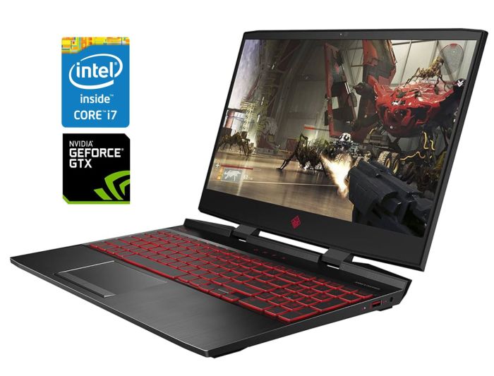 Ігровий ноутбук Б-клас HP Omen 15-dc1088wm / 15.6" (1920x1080) IPS / Intel Core i7-9750H (6 (12) ядер по 2.6 - 4.5 GHz) / 16 GB DDR4 / 256 GB SSD NVMe / nVidia GeForce GTX 1660 Ti, 6 GB GDDR6, 192-bit / WebCam б/в - зображення 1