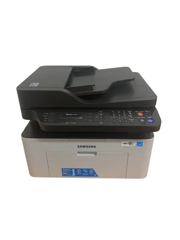 БФП Samsung Xpress SL-M2070FW / Лазерний монохромний друк / 1200x1200 dpi / 21 стор/хв / A4 / USB 2.0, Wi-Fi, Ethernet б/в - зображення 2