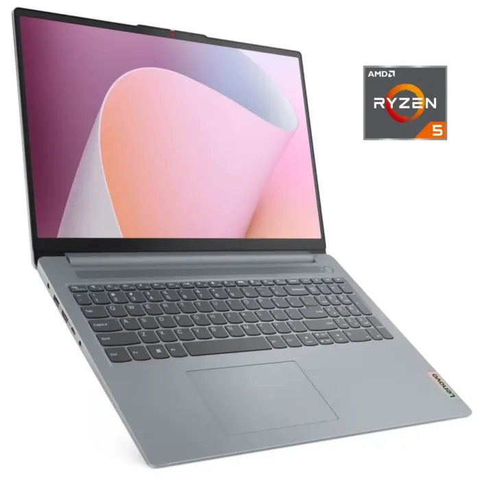 Ультрабук Lenovo IdeaPad Slim 3 16ABR8 / 16" (1920x1200) IPS / AMD Ryzen 5 5625U (6 (12) ядра по 2,3 - 4,3 ГГц) / 16 ГБ DDR4 / 512 ГБ SSD M.2 / AMD Radeon RX Vega 7 Graphics / WebCam - зображення 1