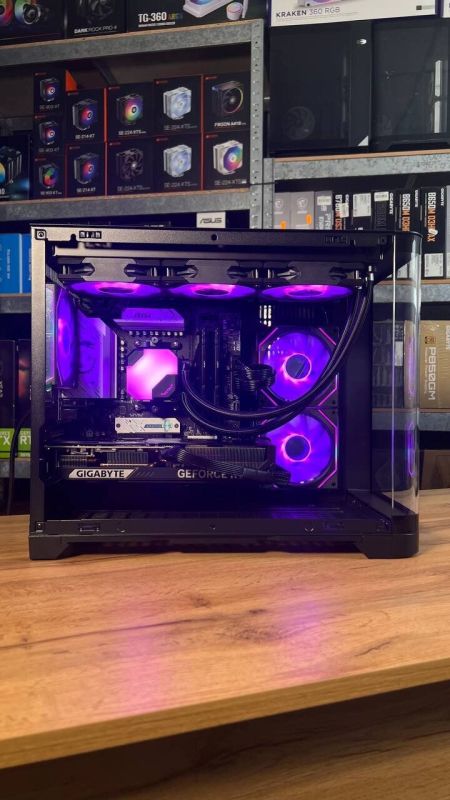 Збірка на замовлення: ігровий ПК GameMax Hype-M Black Tower / AMD Ryzen 7 7800X3D (8 (16) ядер по 4.2 - 5.0 GHz) / 32 GB DDR5 / 2000 GB SSD M.2 / nVidia GeForce RTX 5070, 12 GB GDDR7, 192-bit / 750W - зображення 6