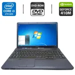 Ноутбук Sony VPC EH2M1E / 15.6" (1366x768) TN / Intel Core i3-2330M (2 (4) ядра по 2.2 GHz) / 6 GB DDR3 / 640 GB HDD / nVidia GeForce 410M, 1 GB GDDR3, 64-bit / WebCam / DVD-ROM б/в