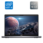 Ультрабук Dell Latitude 5510 / 15.6" (1920x1080) IPS / Intel Core i5-10310U (4 (8) ядра по 1.7 - 4.4 GHz) / 16 GB DDR4 / 256 GB SSD / Intel UHD Graphics / WebCam / SIM б/в