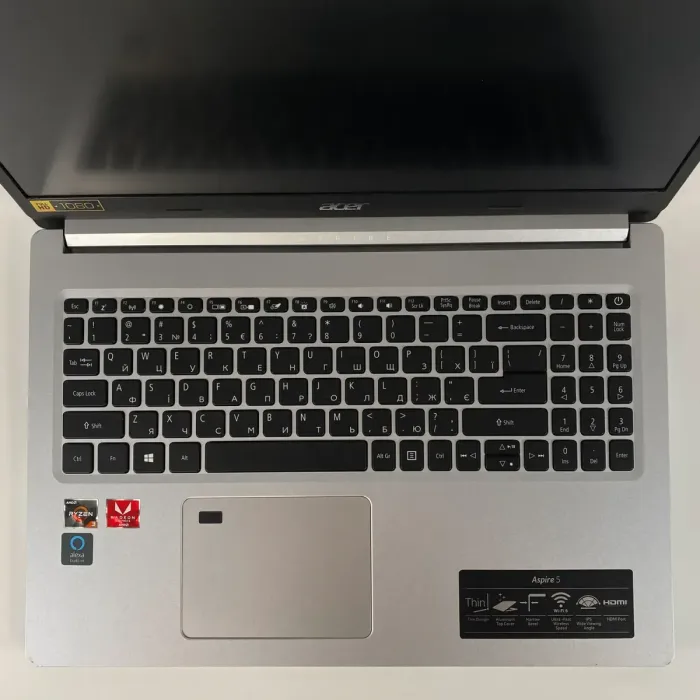 Ноутбук Б-клас Acer Aspire A515-46 / 15.6" (1920x1080) IPS / AMD Ryzen 3 3350U (4 ядра по 2.1 - 3.5 GHz) / 12 GB DDR4 / 256 GB SSD / AMD Radeon RX Vega 6 / WebCam / HDMI б/в - зображення 4