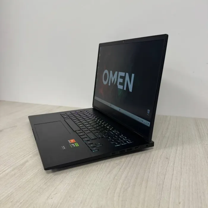 Ігровий ноутбук HP Omen 16z-xd000 / 16.0" (1920x1080) IPS / AMD Ryzen 5 7640HS (6 (12) ядра по 4,3 - 5,0 ГГц) / 16 ГБ DDR5 / 512 ГБ SSD / nVidia GeForce RTX 4050, 6 ГБ GDDR6, 96-біт / WebCam б/в - зображення 5