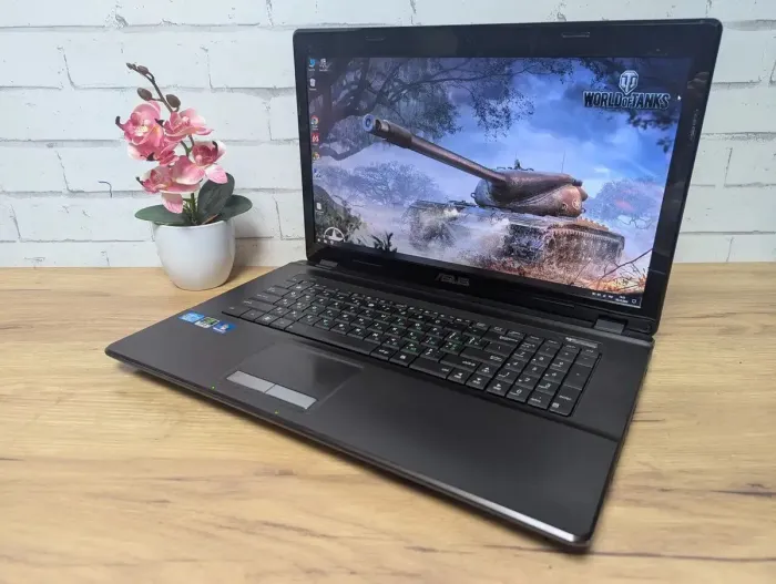 Ноутбук Б-клас Asus K73S / 17.3" (1920x1080) TN / Intel Core i3-2350M (2 (4) ядра по 2.3 GHz) / 8 GB DDR3 / 128 GB SSD + 750 GB HDD / nVidia GeForce GT 610M, 1 GB GDDR3, 64-bit / WebCam б/в - зображення 7