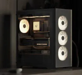 Ігровий ПК AeroCool D501A-G-BK-v2 Animal Tower / AMD Ryzen 9 7900X (12 (24) ядер по 4.7 - 5.6 GHz) / 16 GB DDR5 / 1000 GB SSD M.2 / AMD Radeon RX 9070, 16 GB GDDR6, 192-bit - зображення 4