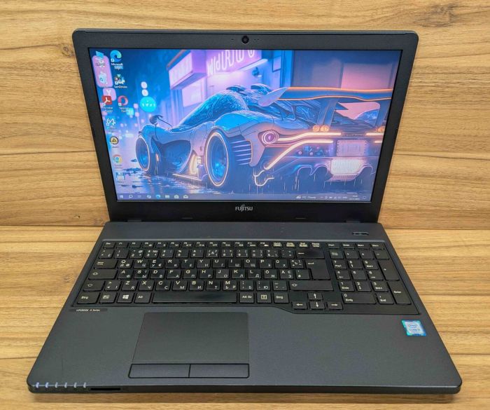 Ноутбук Fujitsu LifeBook A357 / 15.6" (1366x768) TN / Intel Core i5-7200U (2 (4) ядра по 2.5 - 3.1 GHz) / 8 GB DDR4 / 240 GB SSD / Intel HD Graphics 620 / WebCam / Windows 10 б/в - изображение 7