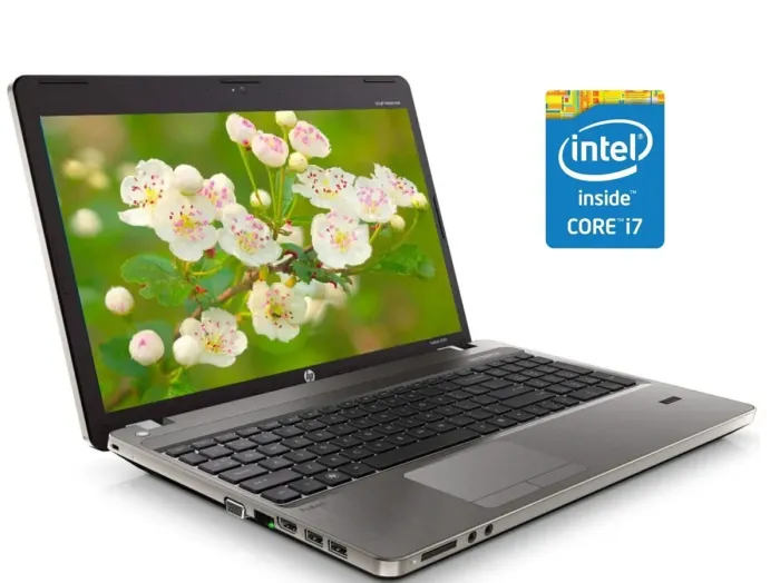 Ноутбук Б-клас HP ProBook 4530s / 15.6" (1366x768) TN / Intel Core i7-2670QM (4 (8) ядра по 2.2 - 3.1 GHz) / 8 GB DDR3 / 240 GB SSD / AMD Radeon HD 7470M, 1 GB DDR3, 64-bit / WebCam / DVD-ROM / Win 10 Pro б/в - зображення 1