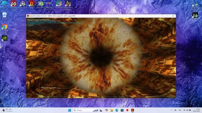 Ігровий ноутбук HP Omen 17-ck0011nl / 17.3" (2560x1440) IPS / Intel Core i7-11800H (8 (16) ядер по 2.3 - 4.6 GHz) / 16 GB DDR4 / 1000 GB SSD M.2 / nVidia GeForce RTX 3060, 6 GB GDDR6, 192-bit / WebCam б/в - зображення 7