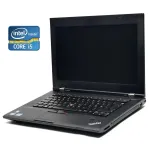 Ноутбук Lenovo ThinkPad L430 / 14" (1600x900) TN / Intel Core i5-3210M (2 (4) ядра по 2.5 - 3.1 GHz) / 4 GB DDR3 / 120 GB SSD / Intel HD Graphics 4000 / WebCam / DVD-RW б/в