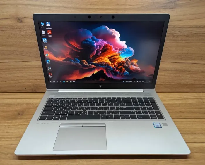 Ультрабук HP EliteBook 850 G6 / 15.6" (1920x1080) IPS / Intel Core i5-8365U (4 (8) ядра по 1.6 - 4.1 GHz) / 16 GB DDR4 / 512 GB SSD / Intel UHD Graphics / Fingerprint / WebCam / Windows 10 б/в - зображення 2