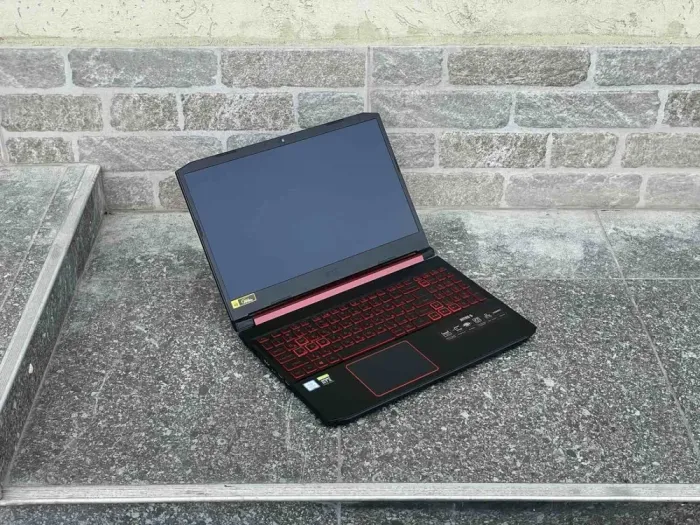 Ігровий ноутбук Acer Nitro 5 AN515-54 / 15.6" (1920x1080) IPS / Intel Core i7-9750H (6 (12) ядер по 2.6 - 4.5 GHz) / 16 GB DDR4 / 240 GB SSD / nVidia GeForce RTX 2060, 6 GB GDDR6, 192-bit / WebCam / Win10 Pro б/в - зображення 2