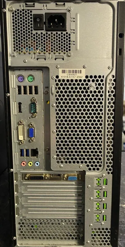 Комп'ютер Fujitsu Esprimo P720 E90 Tower / Intel Core i7-4770 (4 (8) ядра по 3.4 - 3.9 GHz) / 16 GB DDR3 / 240 GB SSD + 500 GB HDD / nVidia GeForce GT 710, 2 GB GDDR3, 64-bit б/в - зображення 5