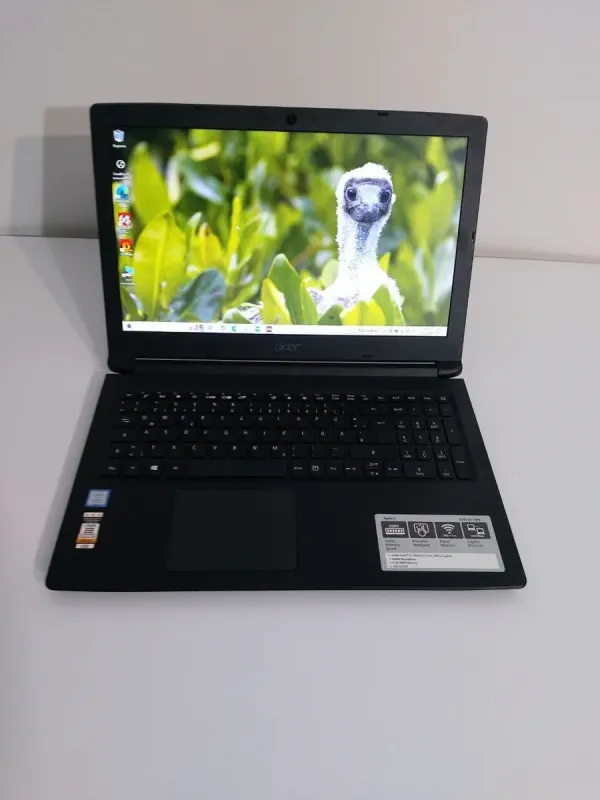 Ноутбук Б-клас Acer Aspire 3 A315-53 / 15.6" (1366x768) TN / Intel Core i3-7020U (2 (4) ядра по 2.3 GHz) / 8 GB DDR4 / 256 GB SSD / Intel UHD Graphics 620 / WebCam б/в - зображення 2