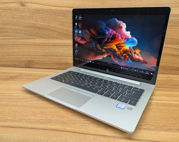 Ультрабук HP EliteBook 830 G5 / 13.3" (1920x1080) IPS Touch / Intel Core i7-8650U (4 (8) ядра по 1.9 - 4.2 GHz) / 16 GB DDR4 / 512 GB SSD / Intel UHD Graphics 620 / Fingerprint / WebCam / Windows 10 б/в - зображення 5