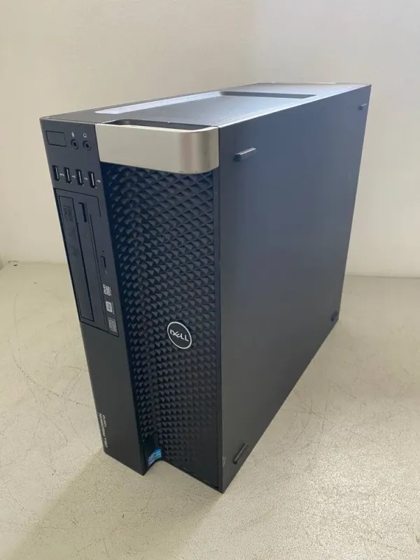 Робоча станція Б-клас Dell Precision T3610 Tower / Intel Xeon E5-2658 v2 (10 (20) ядер по 2.4 - 3.0 GHz) / 64 GB DDR3 / 240 GB SSD + 500 GB HDD / AMD Radeon R9 270X, 2 GB GDDR5, 256-bit / DVD-ROM б/в - зображення 2