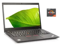Ультрабук Б-клас Lenovo ThinkPad T495s / 14" (1920x1080) IPS / AMD Ryzen 7 PRO 3700U (4 (8) ядра по 2.3 - 4.0 GHz) / 16 GB DDR4 / 256 GB SSD M.2 / AMD Radeon Vega 10 Graphics / WebCam / Win 11 Pro б/в