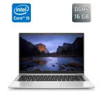 Ультрабук Б-клас HP EliteBook 840 G7 / 14" (1920x1080) IPS / Intel Core i5-10210U (4 (8) ядра по 1.6 - 4.2 GHz) / 16 GB DDR4 / 256 GB SSD / Intel UHD Graphics / WebCam / TouchID б/в