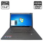 Ноутбук Lenovo G70-80 / 17.3" (1600x900) TN / Intel Pentium 3825U (2 (4) ядра по 1.9 GHz) / 6 GB DDR3 / 320 GB HDD / Intel HD Graphics / WebCam / DVD-ROM б/в