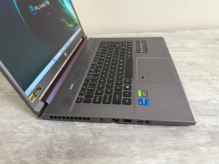 Ігровий ноутбук Acer Predator Triton 500 PT516-51s / 16" (2560x1600) IPS / Intel Core i7-11800H (8 (16) ядер по 2,3 - 4,6 ГГц) / 16 ГБ DDR4 / 512 ГБ SSD / nVidia GeForce RTX 3060, 6 ГБ GDDR6, 192-біт / Веб-камера / Win 11 б/в - изображение 7