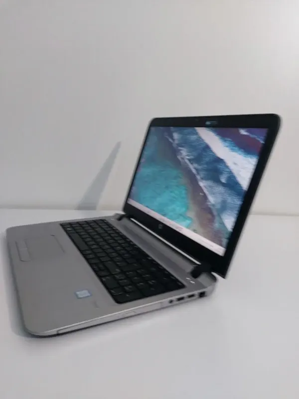 Ноутбук HP ProBook 450 G3 / 15.6" (1366x768) TN / Intel Core i3-6100U (2 (4) ядра по 2.3 GHz) / 8 GB DDR4 / 240 GB SSD + 320 GB HDD / Intel HD Graphics 520 / WebCam / DVD-ROM б/в - зображення 5