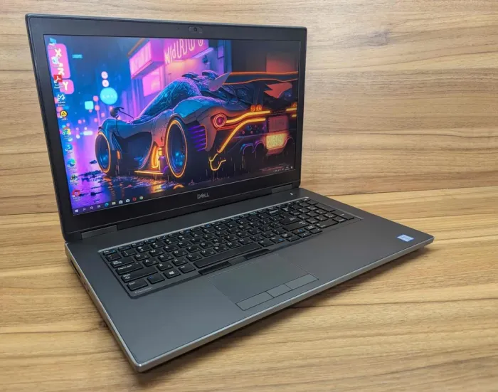 Мобільна робоча станція Dell Precision 7740 / 17.3" (1920x1080) IPS / Intel Xeon E-2276M (6 (12) ядер по 2.8 - 4.7 GHz) / 64 GB DDR4 / 512 GB SSD + 512 GB SSD / nVidia Quadro RTX 4000, 8 GB GDDR6, 256-bit / WebCam / Windows 10 б/в - зображення 4